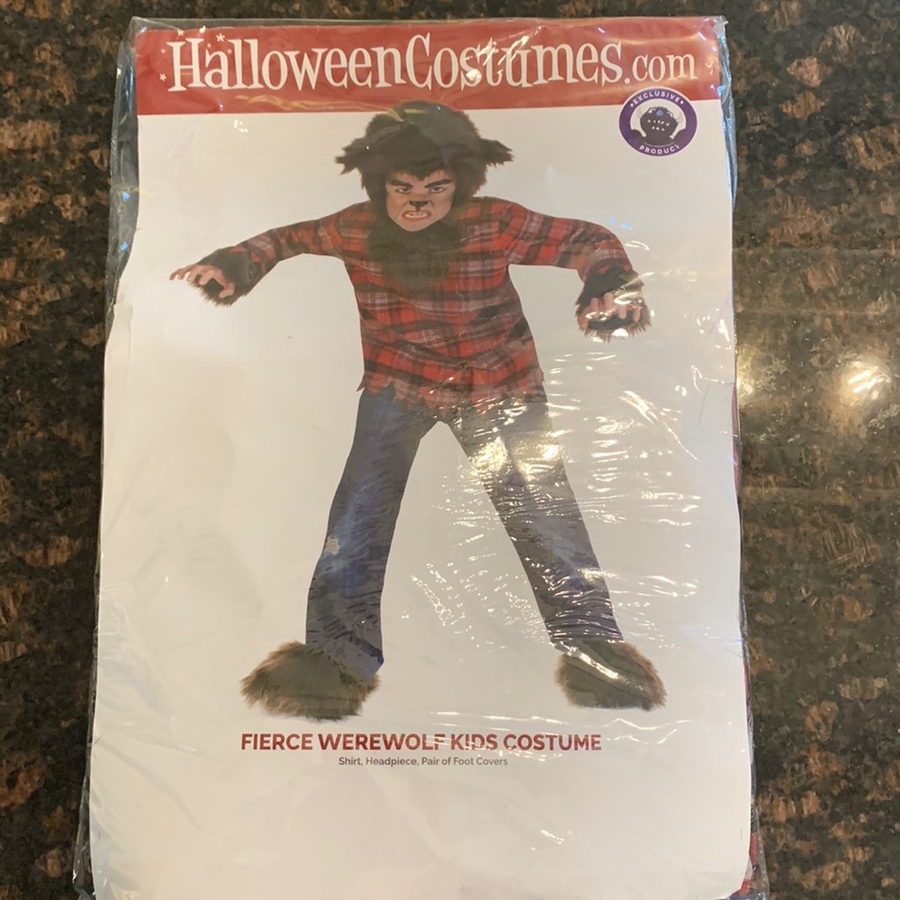 Brand New Toddler Werewolf Costume- Size 4T